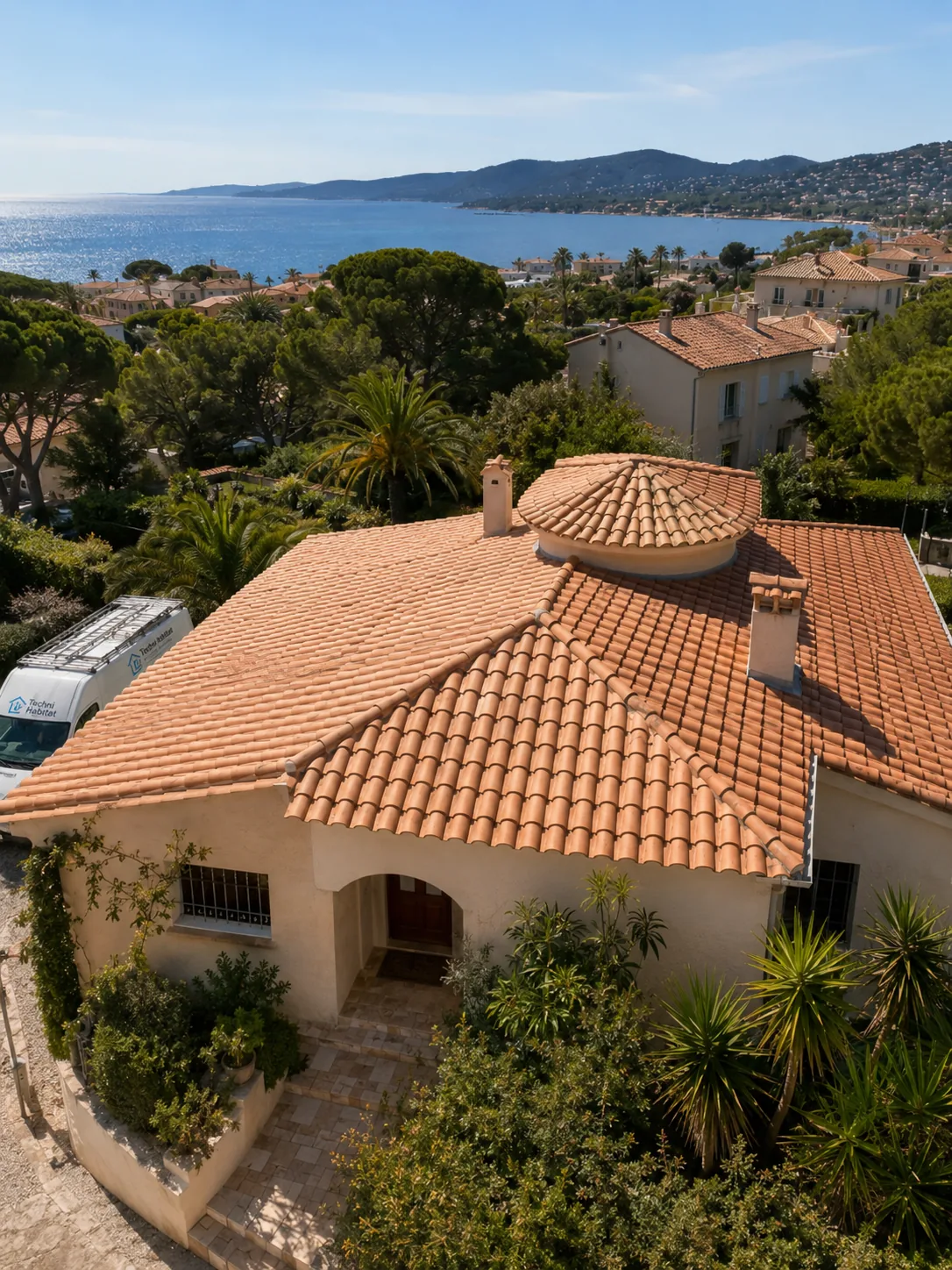 Rénovation faîtage · Fréjus
